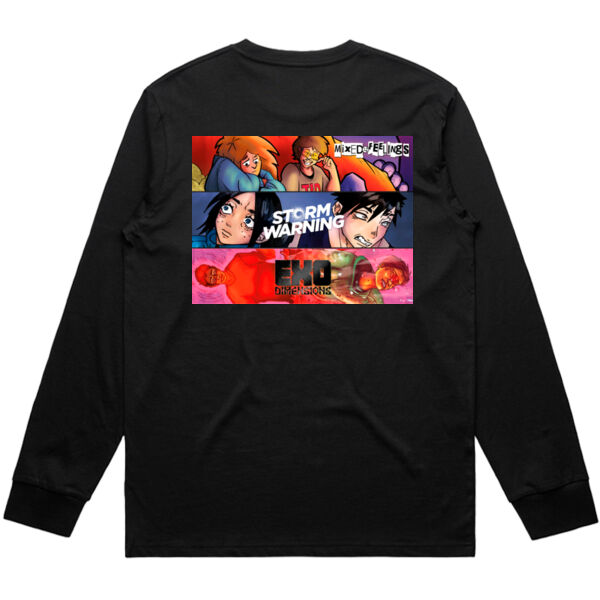 STICK MOB Adult Long Sleeve Tee (colour) Thumbnail